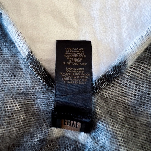 Frye Western Poncho Wrap Large XL Southwestern Boho Cowboy Rodeo Ruana Cape - Picture 11 of 12